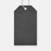 サファリ動物水彩赤ちゃんシャワーメッセージカード ギフトタグ (裏面)