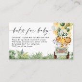 サファリ動物用ベビーエンクロージャカード エンクロージャーカード (正面)