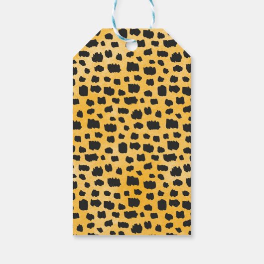 サファリ動物誕生日ありがとう ギフトタグ (裏面)