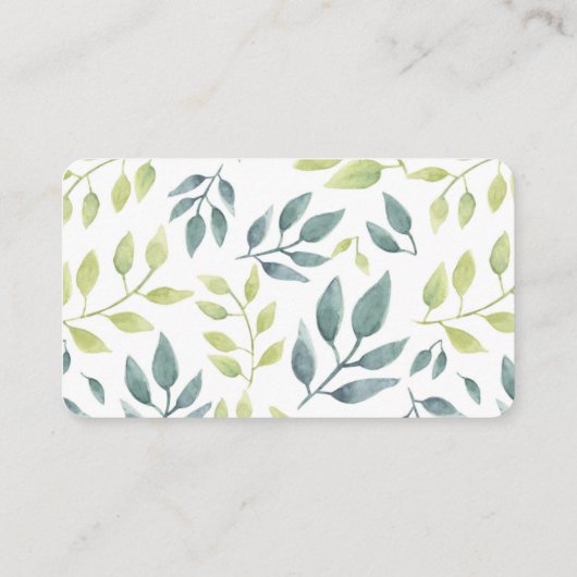 サファリ動物赤面ピンクの女の子おむつラッフルカード エンクロージャーカード (裏面)