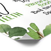 サファリ動物飼育第1期の誕生日マイルストーン ポスター (角)