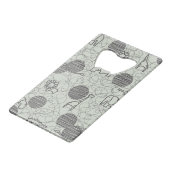 サファリ動物1 クレジットカード栓抜き (裏面アングル)