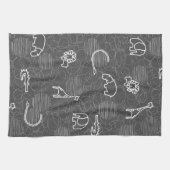 サファリ動物5 キッチンタオル (横)