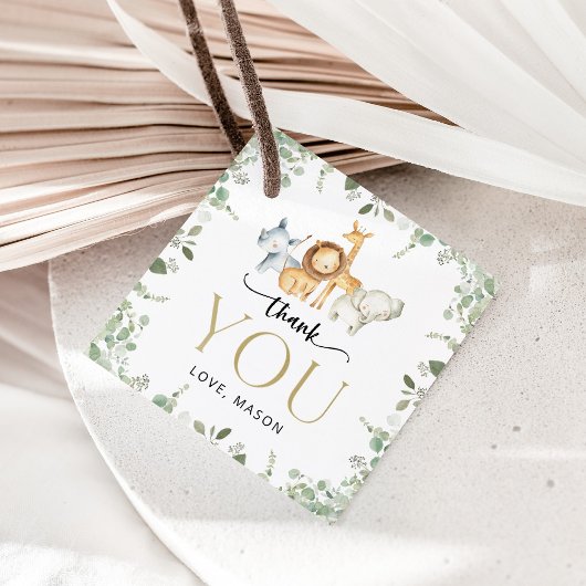 サファリ動物,ジャングル,ワイルドワン,最初の誕生日 フェイバータグ