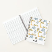 サファリ動物 ノートブック (内部)