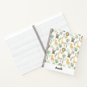 サファリ動物 ノートブック (内部)