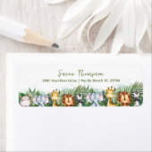 サファリ動物 ラベル (インサイチュ)