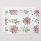 サファリ動物 招待状 (裏面)