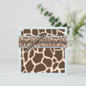 サファリ少年招待状スクエアB2 招待状 (スタンド正面)