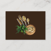 サファリ屋外ウェディングレセプションカード エンクロージャーカード (裏面)