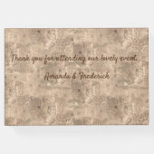 サファリ屋外 ゲストブック (裏面)