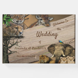 サファリ屋外 ゲストブック