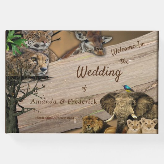 サファリ屋外 ゲストブック (正面)