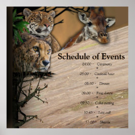 サファリ屋外 ポスター