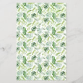 サファリ彼らは赤ちゃんシャワーゲームカードだった チラシ (裏面)