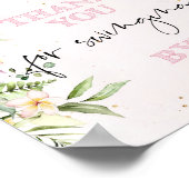 サファリ感謝していーで誕生日を楽しむ ポスター (角)