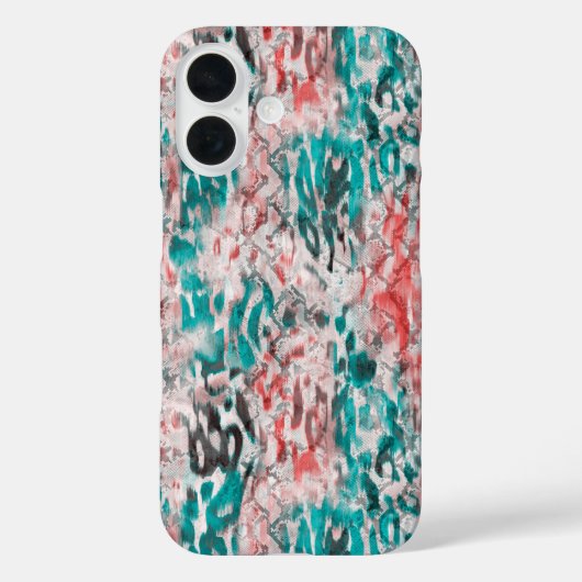 サファリ柄 Case-Mate iPhoneケース (裏面)