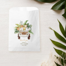 サファリ男女兼用アニマルベビーシャワー フェイバーバッグ