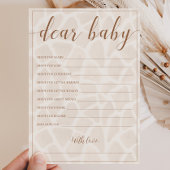 サファリ男女兼用ーのベビーカードのご希望