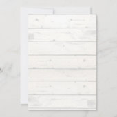 サファリ素朴ジャングルボーイ赤ちゃんシャワーbyメール 招待状 (裏面)