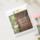 サファリ素朴トロピカルベビーシャワーパーティーのお気に入り フェイバーバッグ (封をした状態)