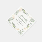 サファリ葉パーム紙 スタンダードカクテルナプキン (角)