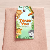 サファリ誕生日ギフトラベル ギフトタグ