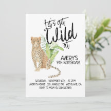 サファリ誕生日、野生を取得しよう、任意の年齢