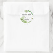 サファリ赤ちゃんシャワーシール ラウンドシール (バッグ)