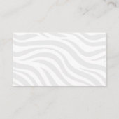 サファリ赤ちゃんシャワーベビー挿入カード エンクロージャーカード (裏面)