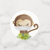 サファリ野生動物ベビーシャワー コンフェッティ (スモール正面)