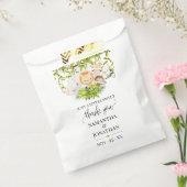 サファリ野生動物ベビーシャワー フェイバーバッグ (封をした状態)