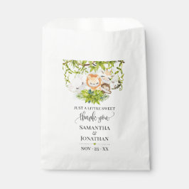 サファリ野生動物ベビーシャワー フェイバーバッグ