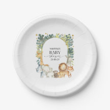 サファリ風の赤ちゃんシャワー