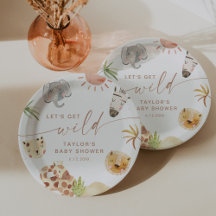 サファリ風ベビーシャワー