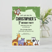 サファリ1歳の誕生日 | 暴れよう 招待状 (スタンド正面)
