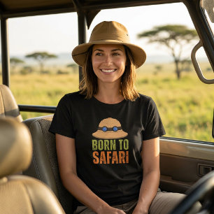 サファリ・アドベンチャー・トラベル・ワイルドライフTシャツ Tシャツ