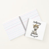 サファリ・アドベンチャー・ベイビー | かわいい水彩動物 ノートブック (内部)