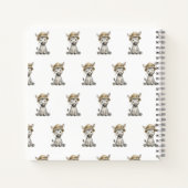 サファリ・アドベンチャー・ベイビー | かわいい水彩動物 ノートブック (裏面)