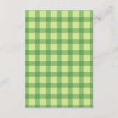 サファリ アニマルズ ラッキー リトル シャムロック ディーパーズ ラッフル エンクロージャーカード (裏面)