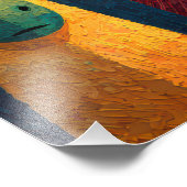 サファリ アニマル ラインナップ カラー ポスター (角)