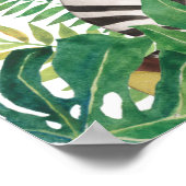 サファリ イン ザ ジャングル ベイビー ゼブラ ポスター (角)