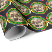 サファリ・エレファント・スイムに行った ラッピングペーパー (ロールコーナー)