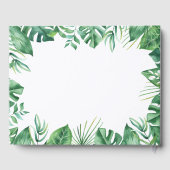 サファリ・オ・ボーイ！ベビーシャワーゲストブック ゲストブック (裏面)