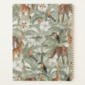 サファリ | ジャングルアニマルズプランナー プランナー手帳 (裏面)