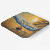 サファリ バースデーパーティー ペーパープレート (傾斜あり)