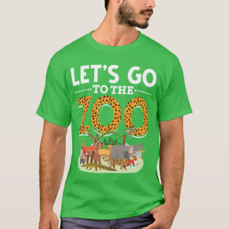 サファリ ファミリー 動物好き 面白い ズーリップ Tシャツ