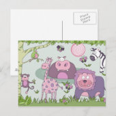 サファリ ポストカード (正面/裏面)