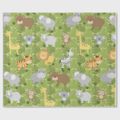 サファリ ラッピングペーパー (フラット)