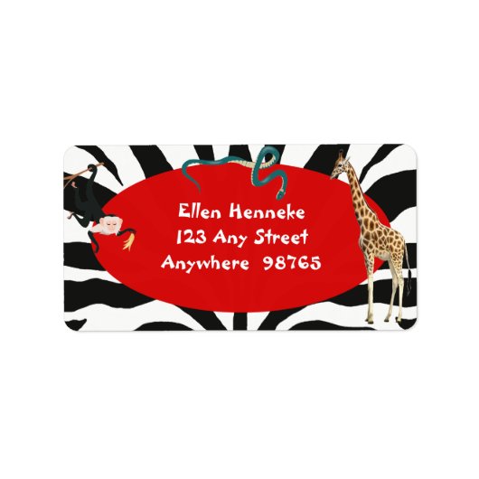 サファリ ラベル (正面)